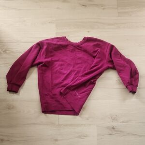 lululemon athletica Magenta Sweatshirt
